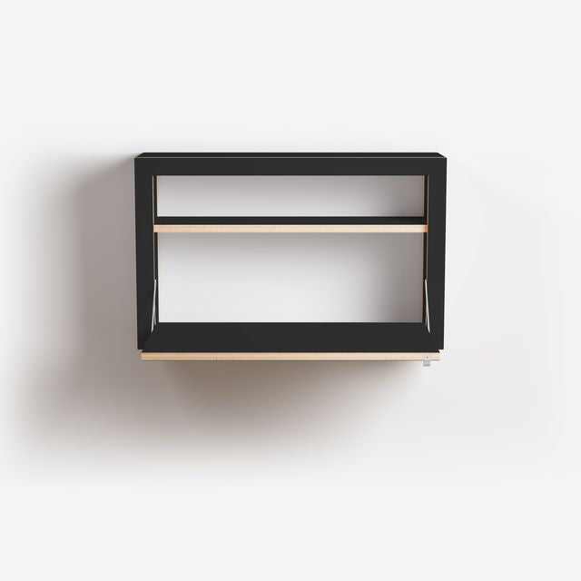 Fläpps Doos bureau 80x50x20 - Zwart