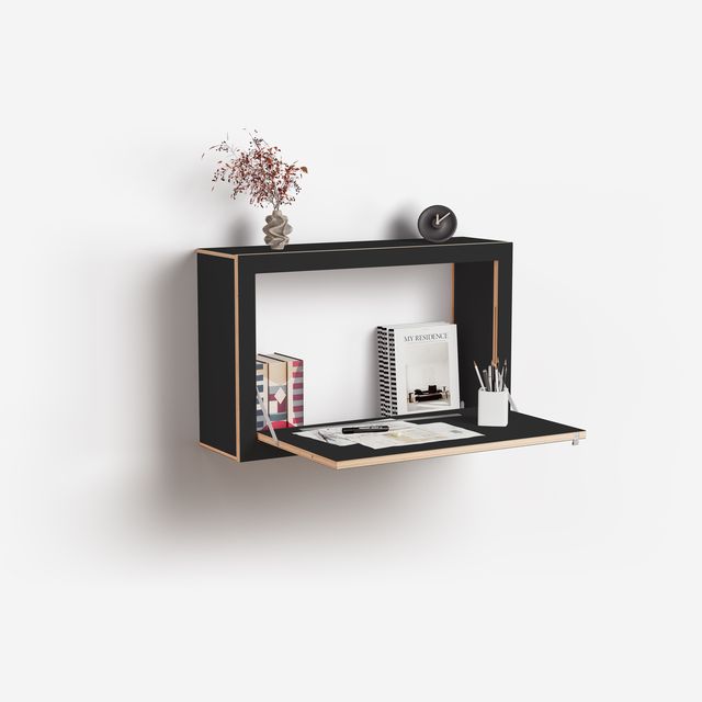 Fläpps Doos bureau 80x50x20 - Zwart