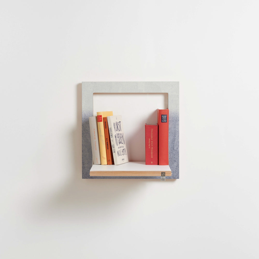 Fläpps plank 40x40-1 - Fading Grey door Monika Strigel