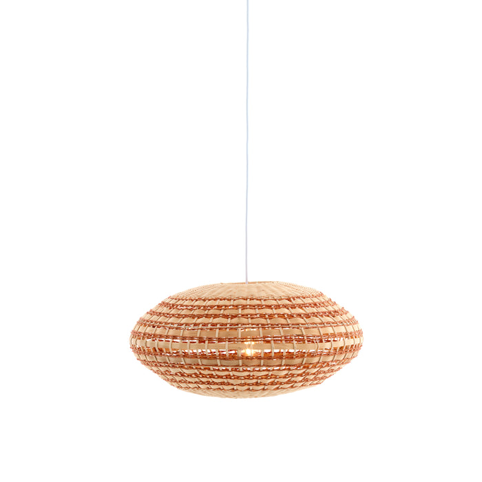 Light&living Hanglamp Ø59,5x28 cm TAWELA rotan naturel+terra