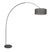 Anne Lighting - vloerlamp - Curve - zwart - metaal - booglamp - E27 -