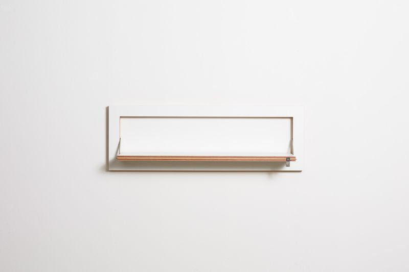 Fläpps plank 80x27-1 - Wit