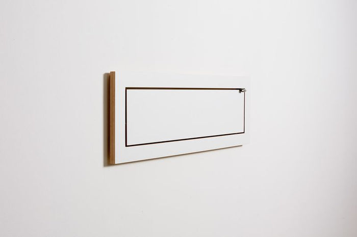 Fläpps plank 80x27-1 - Wit