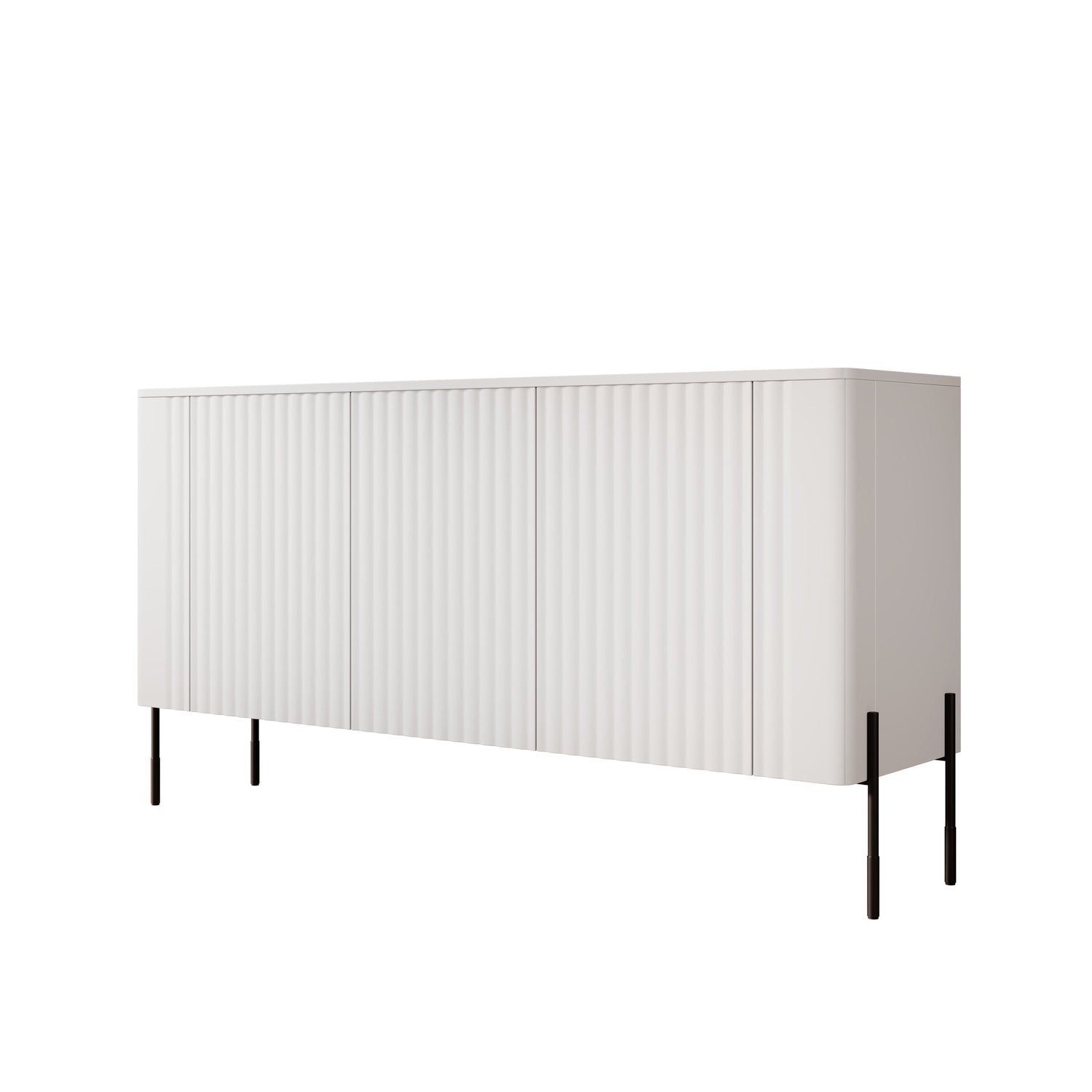 Meubella - Vivi - Dressoir - Wit - 150 cm