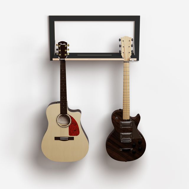 Fläpps Gitaarhäng 80x40-1 - Zwart