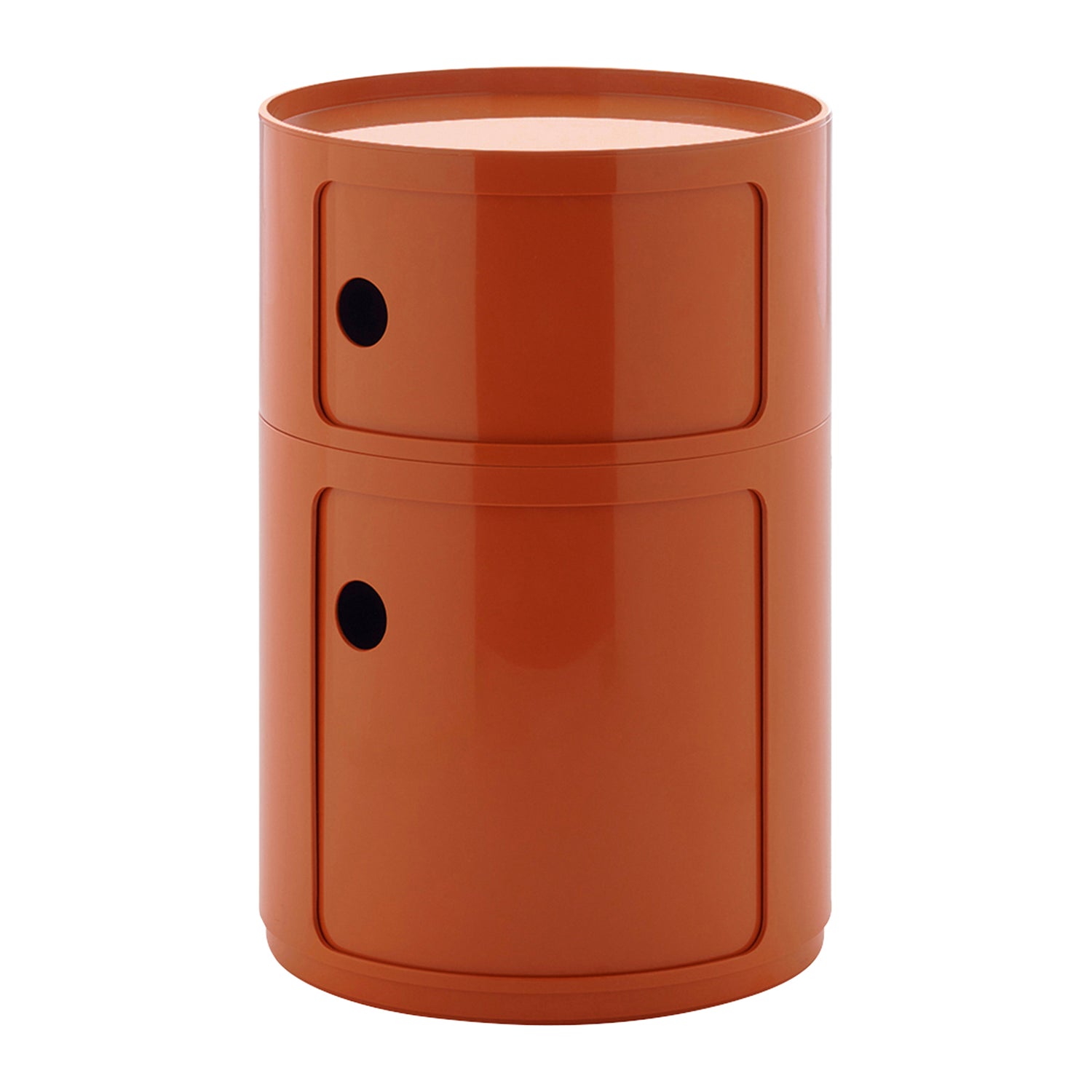 Kartell Componibili Kast Ø 42 cm - 2 Modules - Oranje