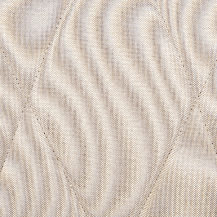 Beliani - DARIEN - Barkruk set van 2 - Lichtbeige - Polyester