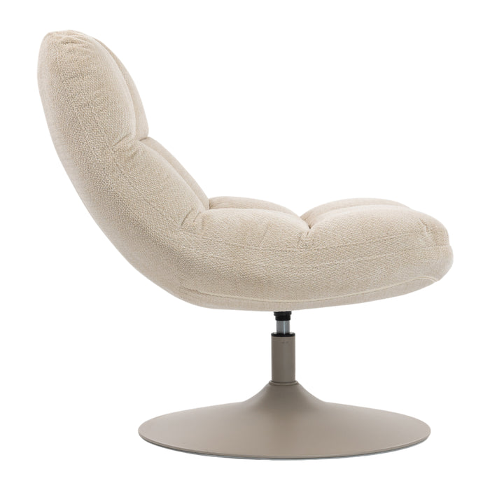 by fonQ Drift Draaibare Fauteuil - Crème