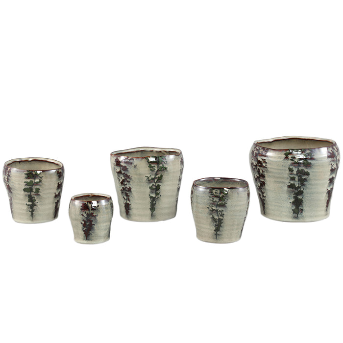 PTMD - Pot Arpit - Grijs - 16.5x16.5x14.5cm