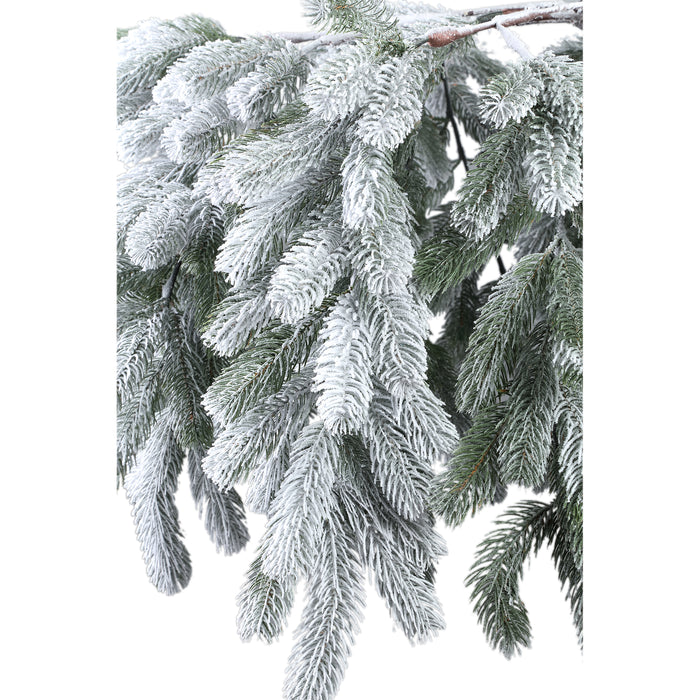 PTMD - Krans Rosamond - Wit - 100x100x50cm