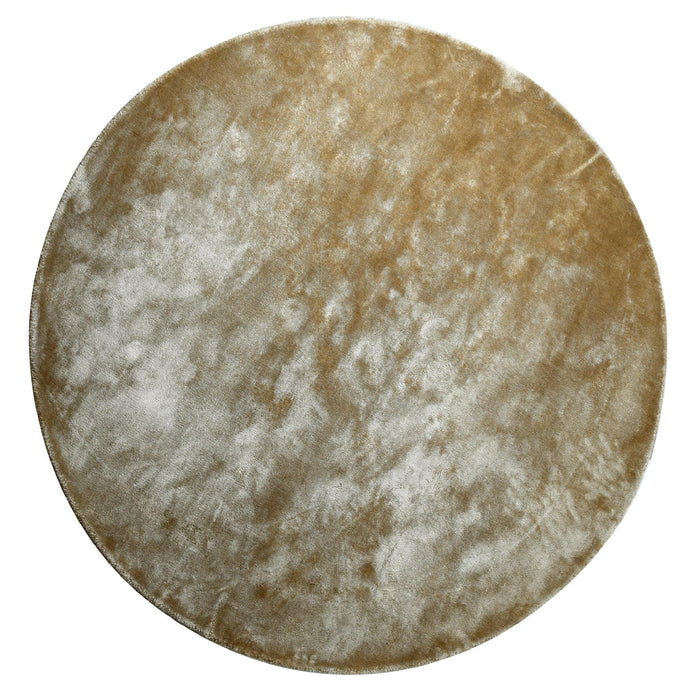 PTMD - Vloerkleed Flavia - Bruin - 350x350x1cm