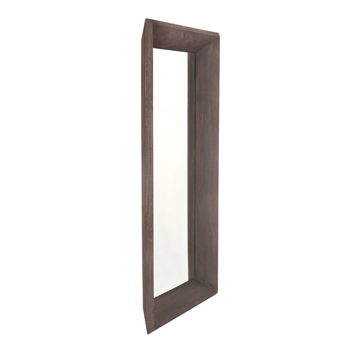 PTMD Nicka Brown Mango Wood Rectangle Mirror S