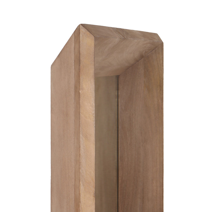 PTMD Nicka Natural Mango Wood Rectangle Mirror S