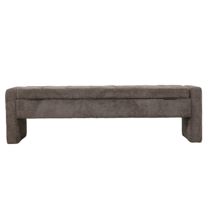 PTMD - Bankje Sidney - Grijs - 160x41x45cm