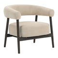 by fonQ Sora Fauteuil - Beige / Walnoot