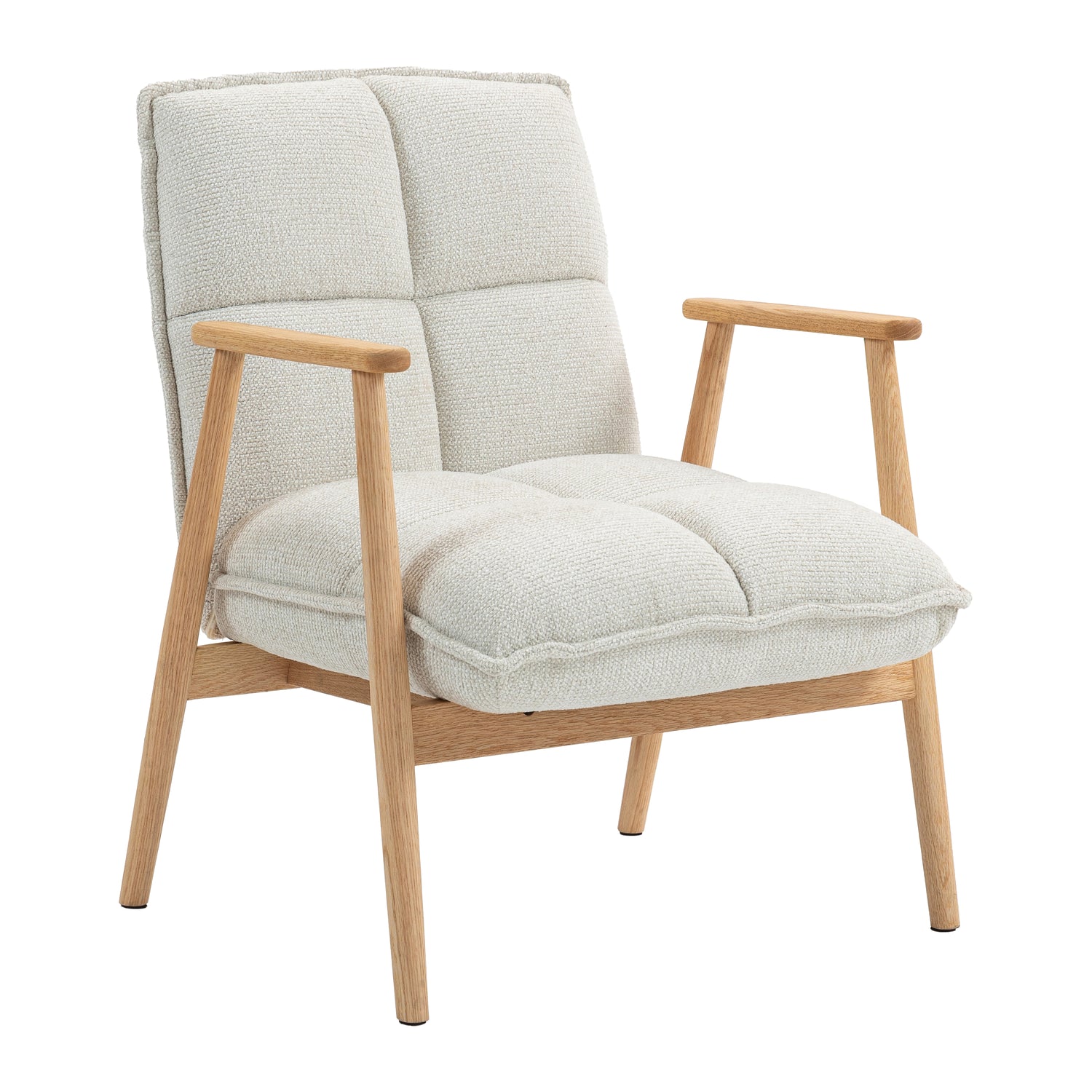 by fonQ Timber Fauteuil - Ivoor
