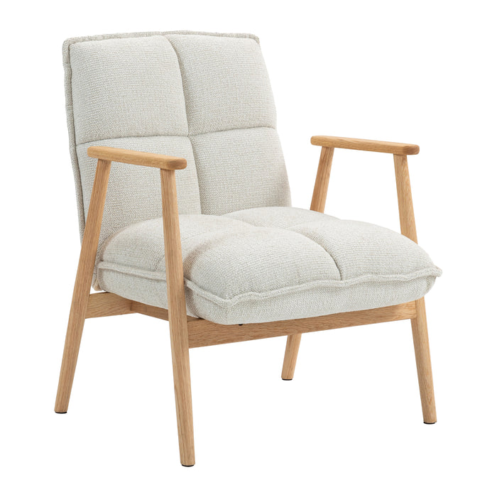 by fonQ Timber Fauteuil - Ivoor