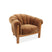 DÉJA Living - Fauteuil - Bruin Stof - 101x100x80cm - Odda