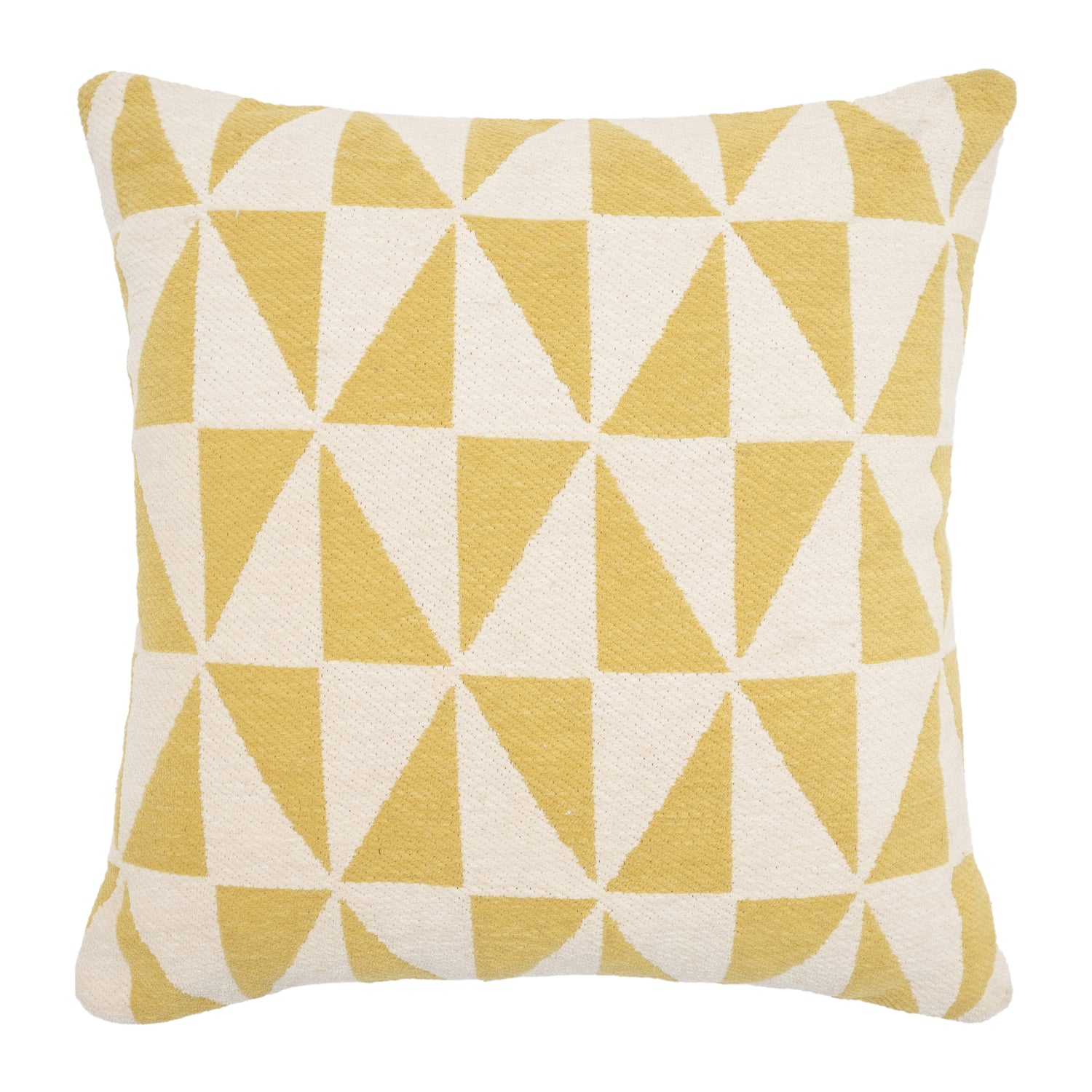 by fonQ Angle Sierkussen 50 x 50 cm - Golden Olive