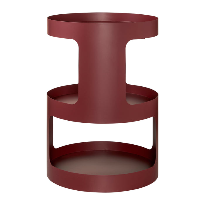 by fonQ Rondo Bijzettafel - Bordeaux
