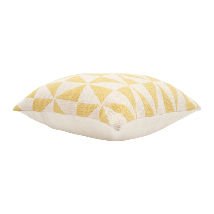 by fonQ Angle Sierkussen 50 x 50 cm - Golden Olive