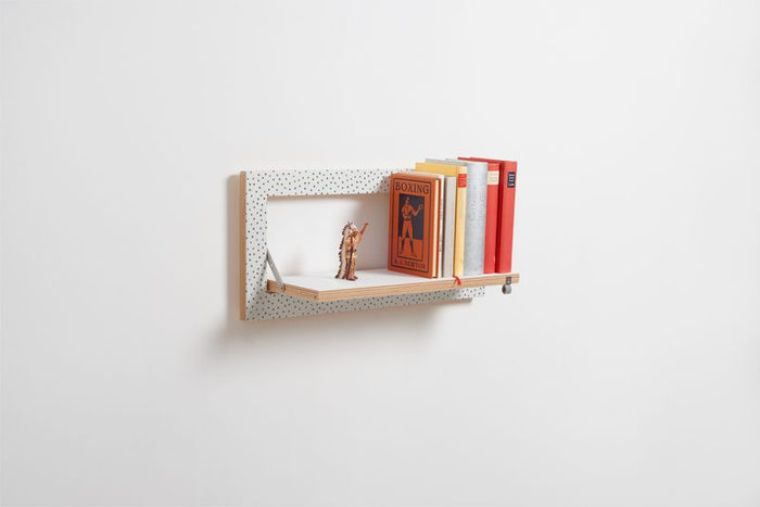 Fläpps plank 60x27-1 - Watercolor Dots door Kind of Style