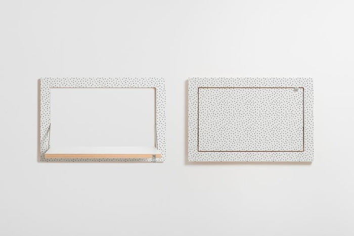 Fläpps plank 60x40-1 - Watercolor Dots door Kind of Style