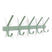 Spinder Design kapstok Dexter 5 - Dusty Green - 5 haken