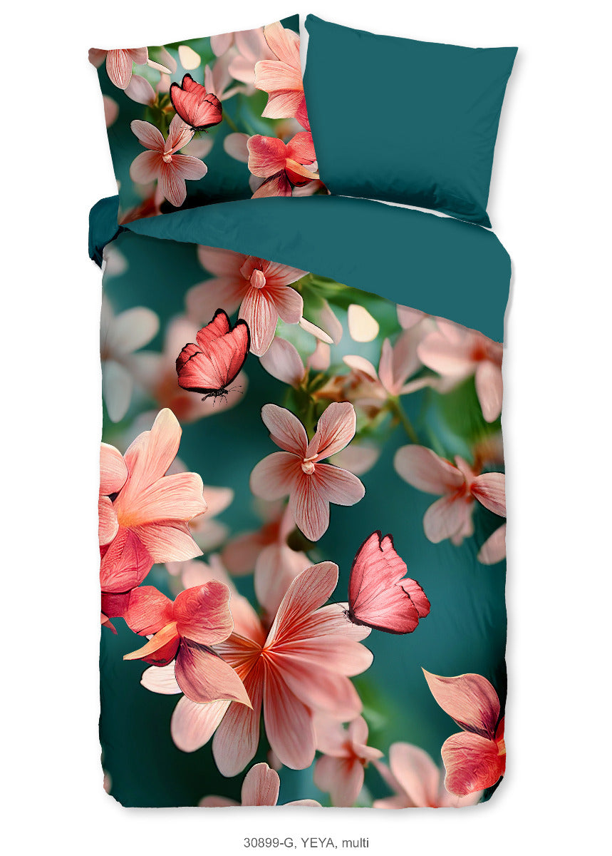 Pure Dekbedovertrek Micropercal Yeya - multi