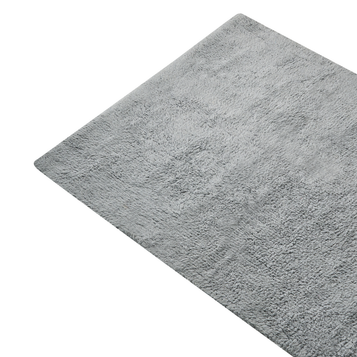 Beliani - GOELA - Badmat - Grijs - 60 x 90 cm - Katoen