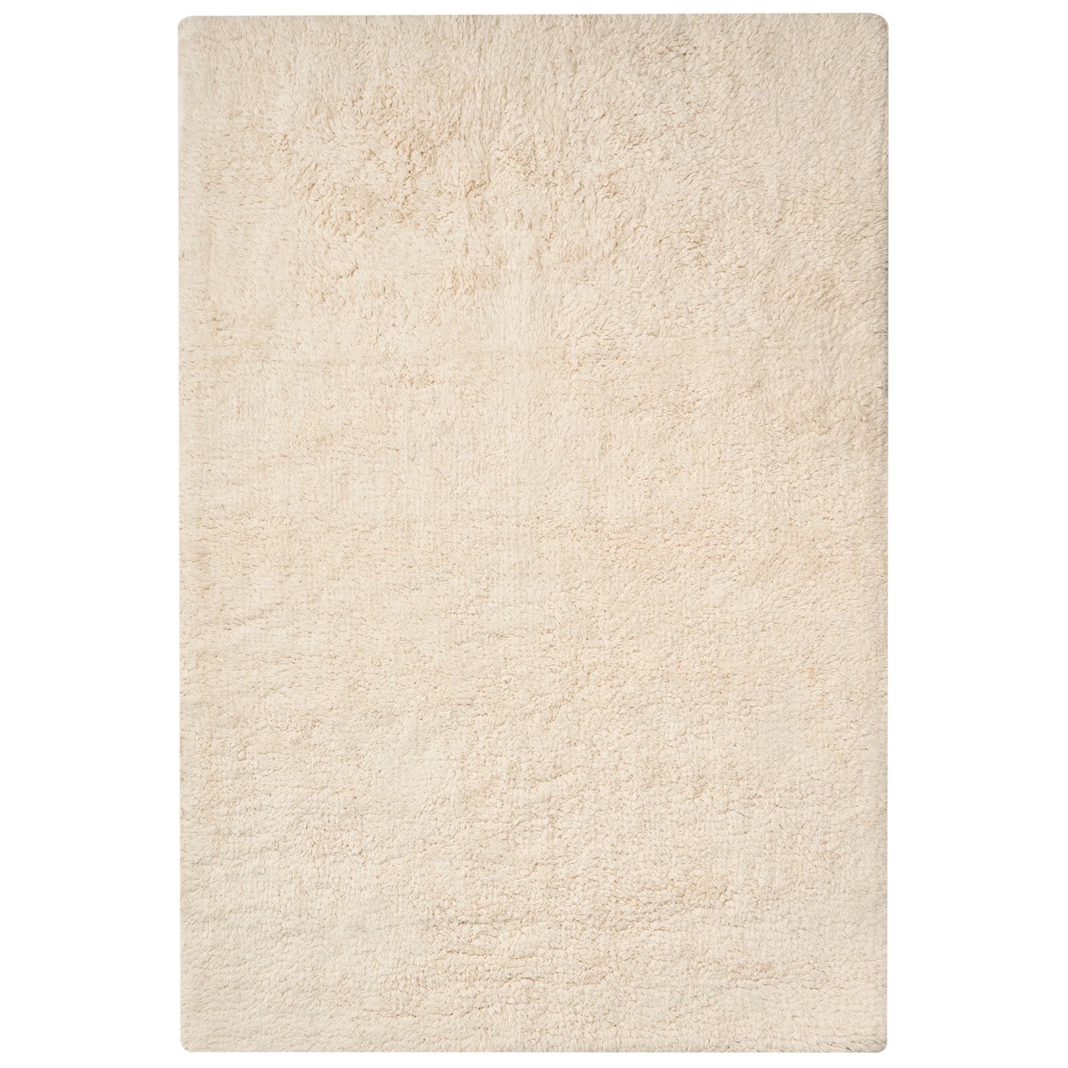 Beliani - GOELA - Badmat - Off-white - 60 x 90 cm - Katoen