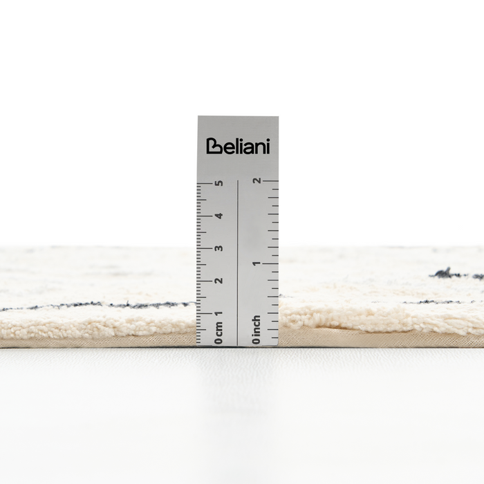 Beliani - UNTLA - Badmat - Lichtbeige - 60 x 90 cm - Katoen