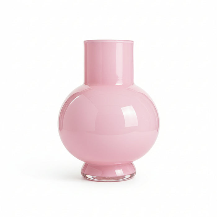 Vaas Deborah Roze - Glas - 31x39x31cm (BxHxD)