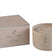 J-Line geurkaars Excellent - glas - beige - large - 40U