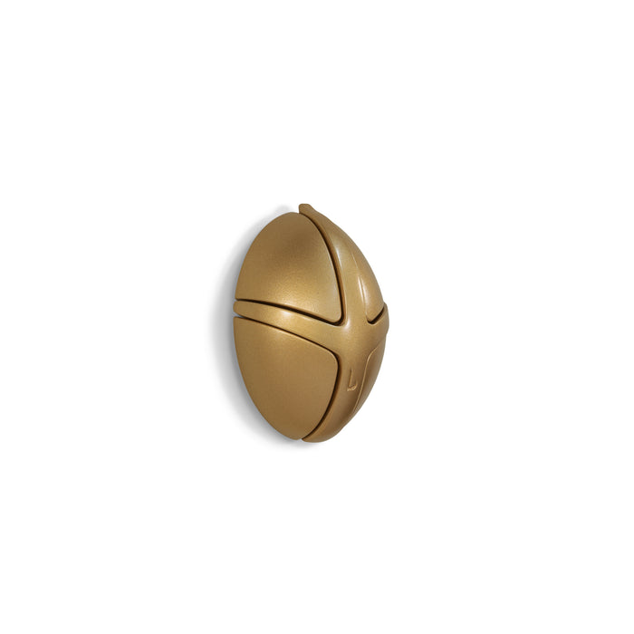 Spinder Design kapstok Tick - Goud | Goud - 3 haken