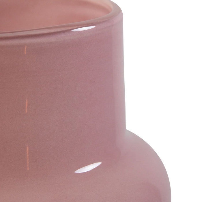 Vaas Pien Roze - Glas - 17x25x17cm (BxHxD)