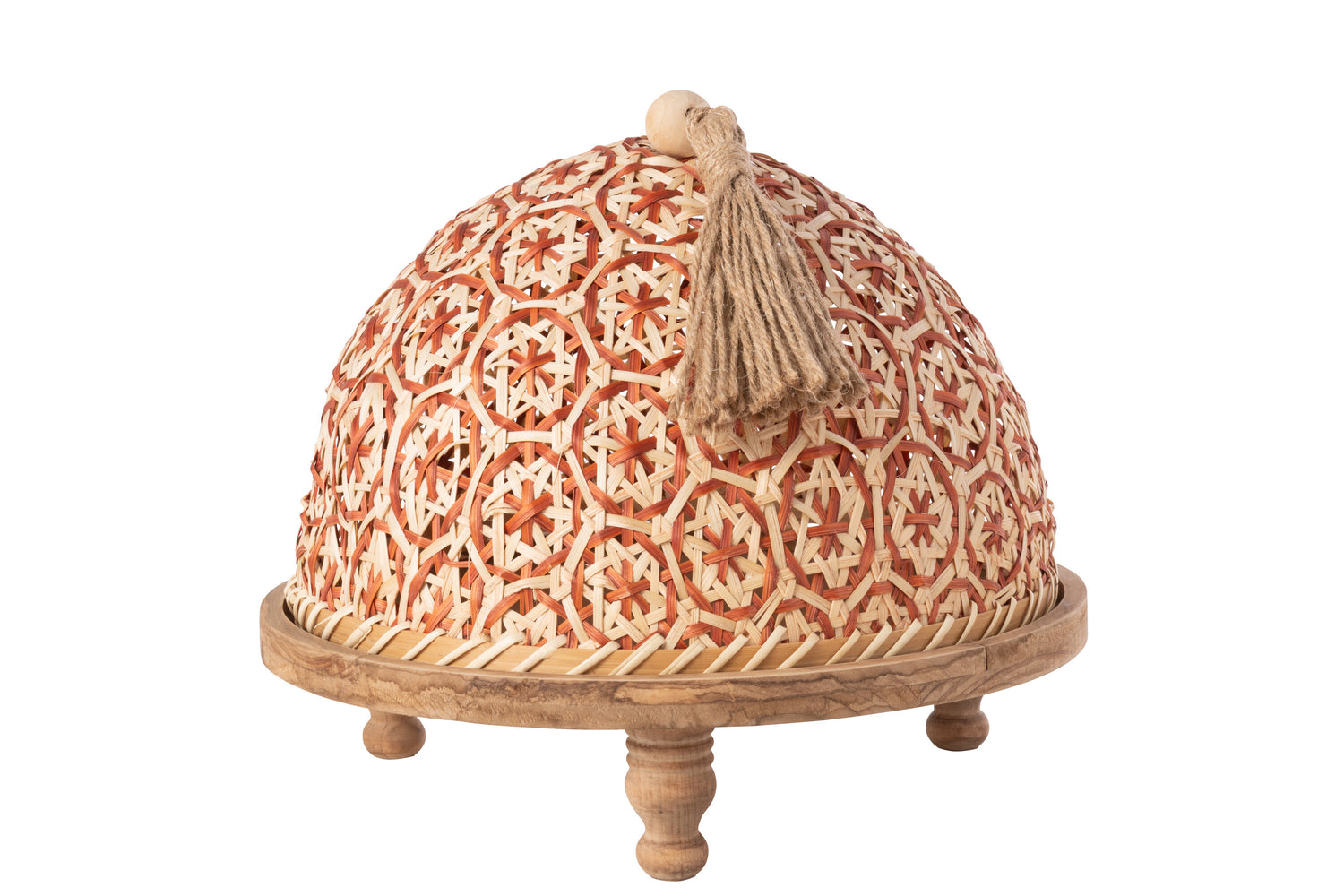 J-Line vliegenkap - sparhout - naturel