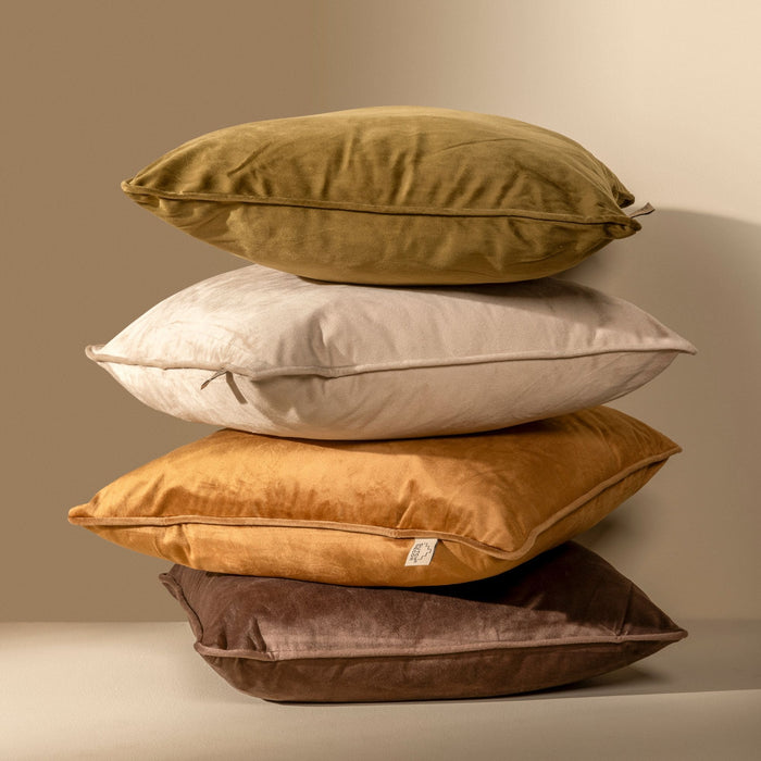 Dutch Decor kussenhoes FINN - 60x60 cm Tobacco Brown