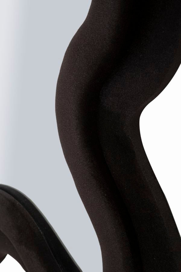 Wandspiegel met zwarte fluwelen lijst, 58x4x160 cm