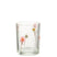 J-Line windlicht Peggy Bloemen - glas - transparant - large