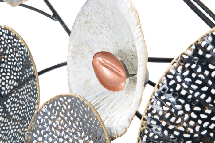 3D decoratief paneel in veelkleurig metaal 135x7,5x69 cm