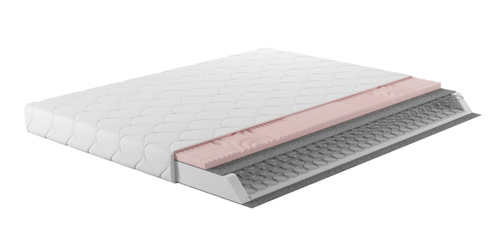 Meubella - Matras Antony - Bonellvering met massageschuim - 180x200 cm