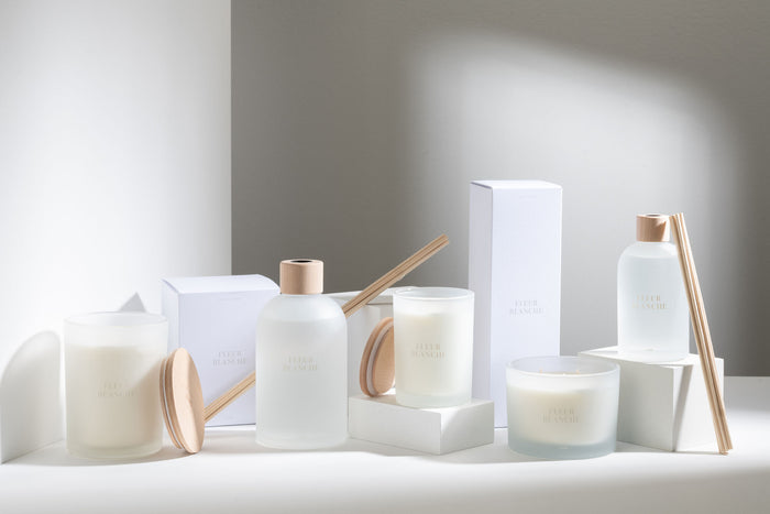 J-Line geurolie Accords Essentiels - Fleur Blanche - wit - 250 ml