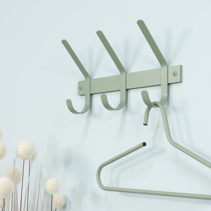 Spinder Design kapstok Dexter 3 - Dusty Green - 3 haken