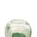 J-Line vaas Livy - glas - groen|wit|transparant - medium - Ø