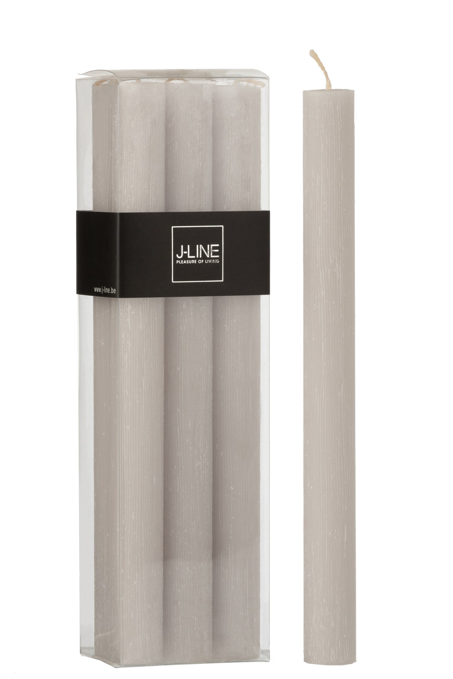 J-Line tafelkaars - lichtgrijs - 9U - doos van 6