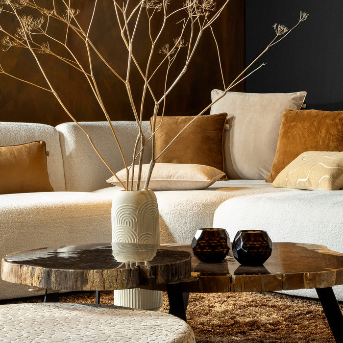 Dutch Decor sierkussen FINN - 60x60 cm Tobacco Brown