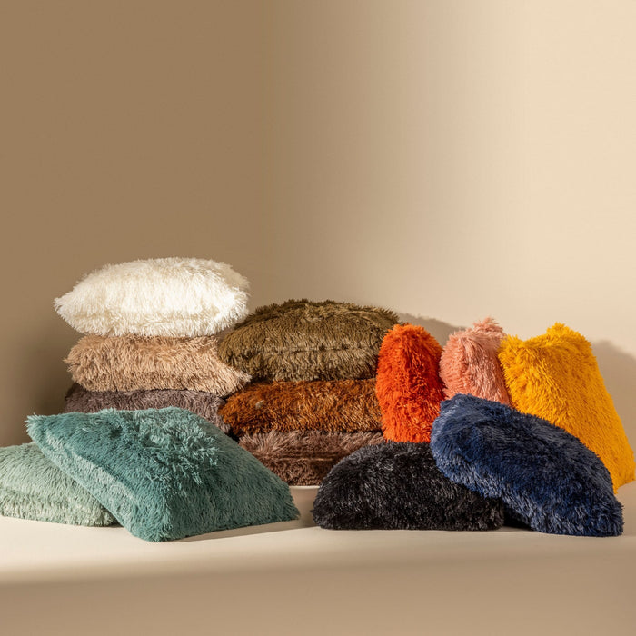 Dutch Decor kussenhoes FLUFFY - 45x45 cm Insignia Blue