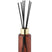 J-Line geurolie olive & frank Incense - glas - rood - small