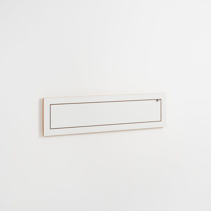 Fläpps schoenenrek 100x27-1 - Wit